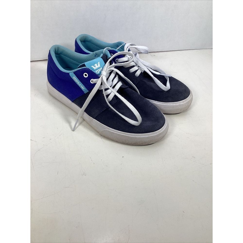 Supra Skateboard Children's Shoes Size 4.5 USA Blue/ UK 3.5/EUR 36.5
